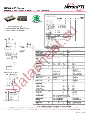 M8S32TAJ-R datasheet  