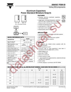 MAL205646153E3 datasheet  