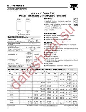 MAL210238222E3 datasheet  