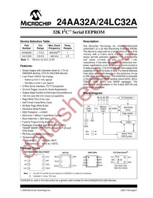 24LC32A-EP datasheet  