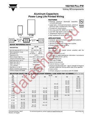 MAL216356221E3 datasheet  