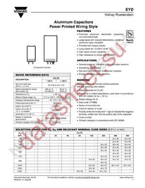 MALPEYD00CB322X02W datasheet  