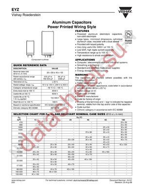 MALPEYZ00DG568D02W datasheet  