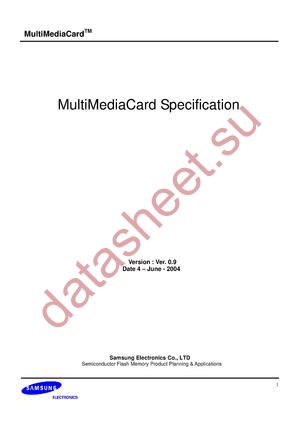 MC1DU512NBFA-0QC00 datasheet  