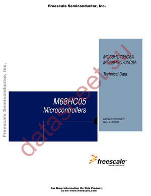 MC68HC705C8AC datasheet  