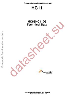 MC68HC711F1CFU datasheet  