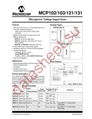MCP1XX-195 datasheet  