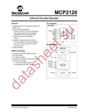 MCP2120-ISL datasheet  