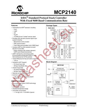 MCP2140-ISO datasheet  