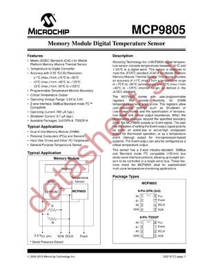 MCP9805_13 datasheet  