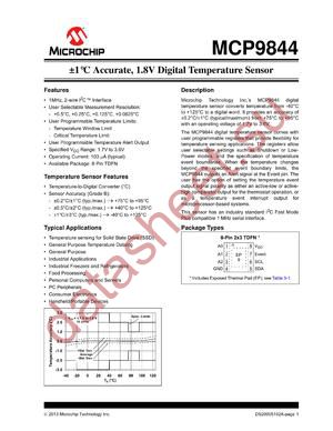MCP9844 datasheet  