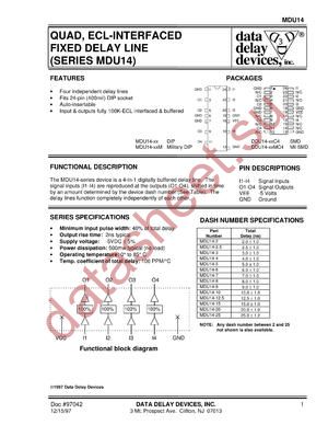 MDU14-7M datasheet  