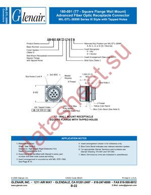 180-091MT7-15-8PA datasheet  