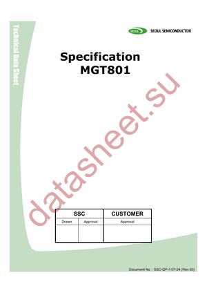 MGT801 datasheet  