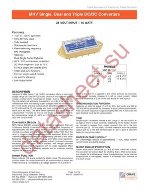 MHV28512T datasheet  