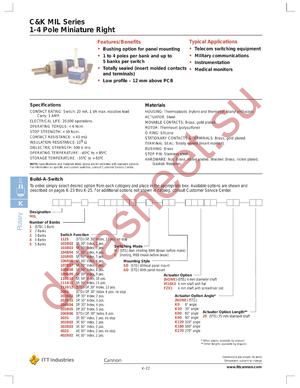 MIL1112SCADK3025 datasheet  