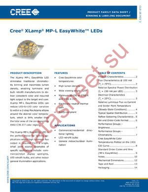 MP-L datasheet  