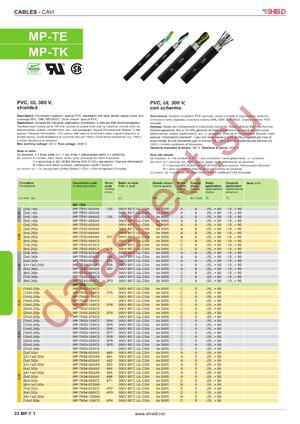 MP-TE92-02XA5 datasheet  
