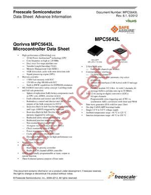 MPC5643L_12 datasheet  