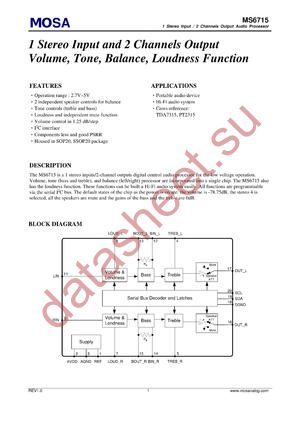 MS6715 datasheet  