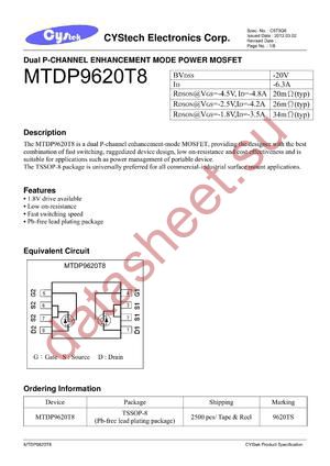 MTDP9620T8 datasheet  