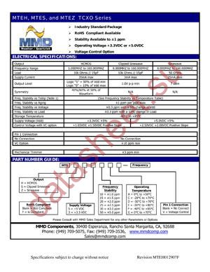 MTES510A datasheet  