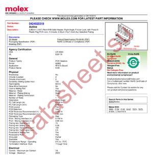 26-66-0111 datasheet  