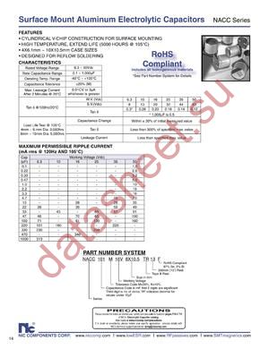 NACC100K356.3X6.1TR13F datasheet  