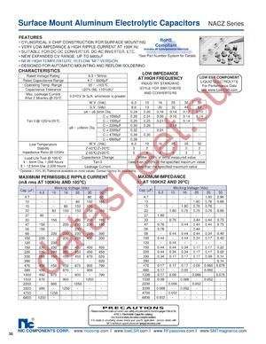 NACZ100K6.36.3X6.3TR13M1F datasheet  