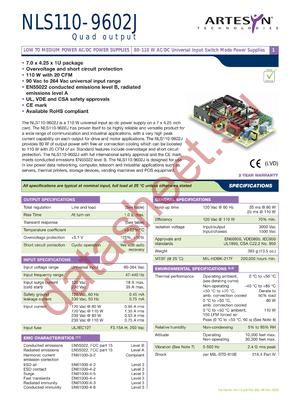 NLS110-9602J datasheet  