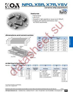 NPQ0402HTTE101G datasheet  