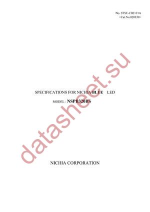 NSPB320BS datasheet  
