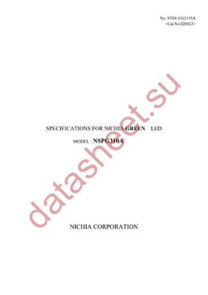 NSPG310A datasheet  