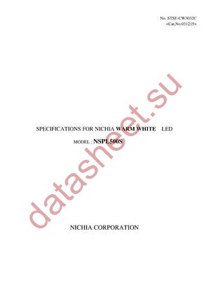 NSPL500S datasheet  