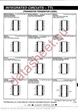 NTE7411 datasheet  