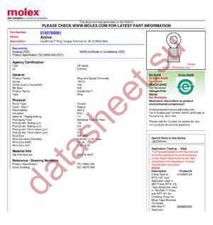 190700061 datasheet  