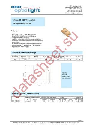 OIS-250880-X-TD datasheet  