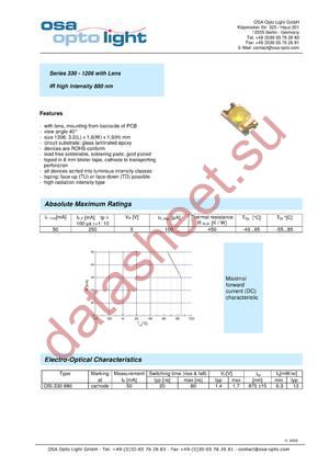 OIS-330880-X-TD datasheet  