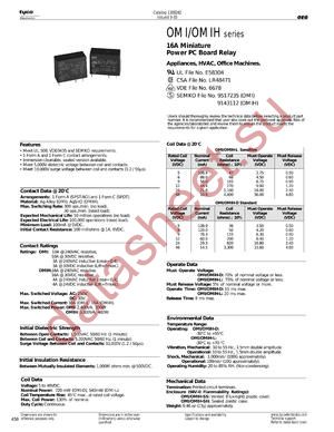 OMIH-SS-148D datasheet  