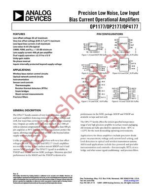 OP2177ARZ1 datasheet  