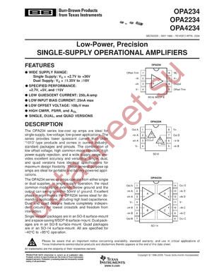 OPA2234U2K5 datasheet  