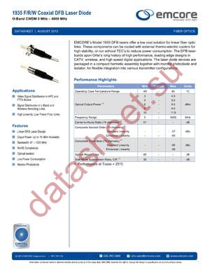 1935W-A-SI-A-1371-SA-03-B datasheet  