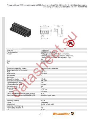 1940860000 datasheet  