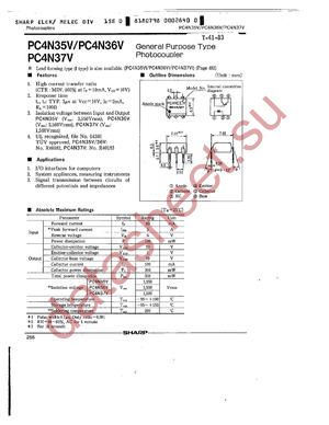 PC4N37V datasheet  