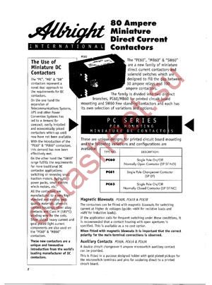 PC61 datasheet  