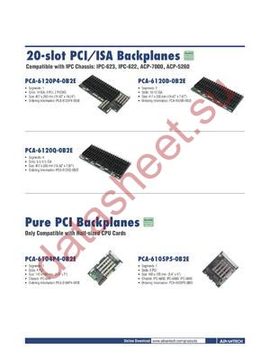 PCA-6104P4-0B2E datasheet  