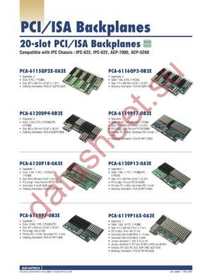 PCA-6120P12-0A2E datasheet  
