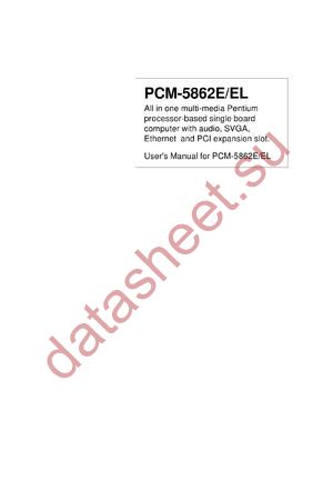 PCM5862E datasheet  