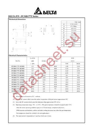 PCMB177T-100MS datasheet  
