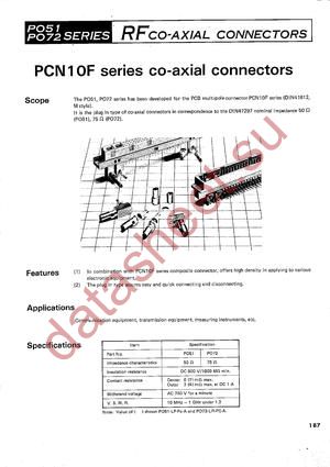 PCN10F datasheet  